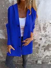 Elsa | Casual Vest med Hætte Damer