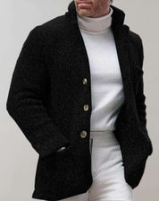 Ethan | Stilfuld Herresweater med Knapstrik