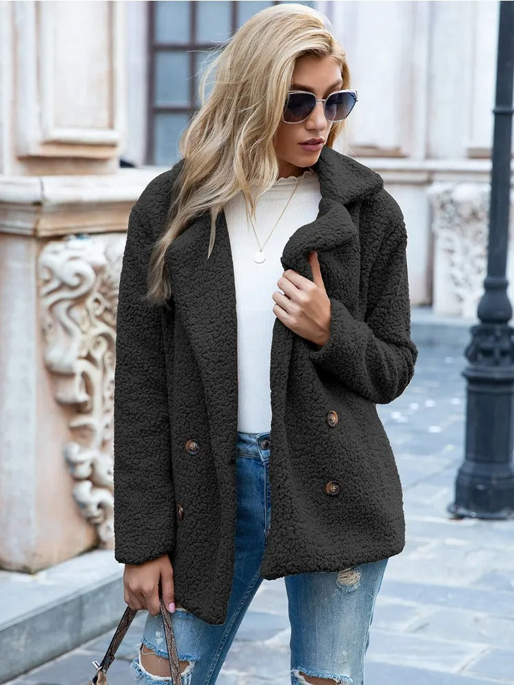 Noor | Varm Teddy Jakke – Et Vinter Must-Have