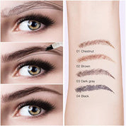 Precisie wenkbrauwen pro -waterbestendig wenkbrauwpotlood met 4 -tip applicator-3