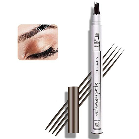 Precisie wenkbrauwen pro -waterbestendig wenkbrauwpotlood met 4 -tip applicator-5
