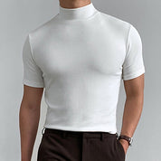 Dorian | Stilfuld Casual Rullekrave T-shirt