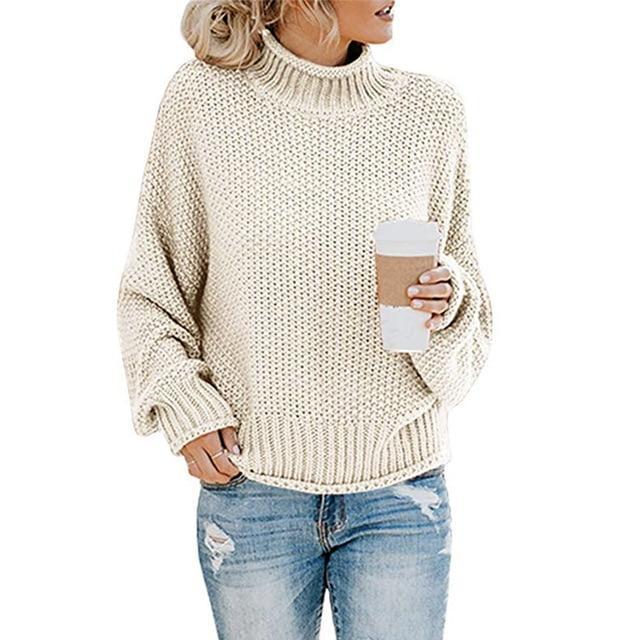 Luna | Komfortabel Ribbede Turtleneck