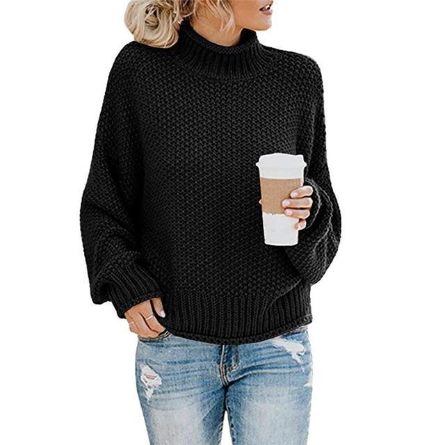 Luna | Komfortabel Ribbede Turtleneck