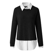 Ellen | Chic Dame sweater – Komfortable og stilfulde lange ærmer