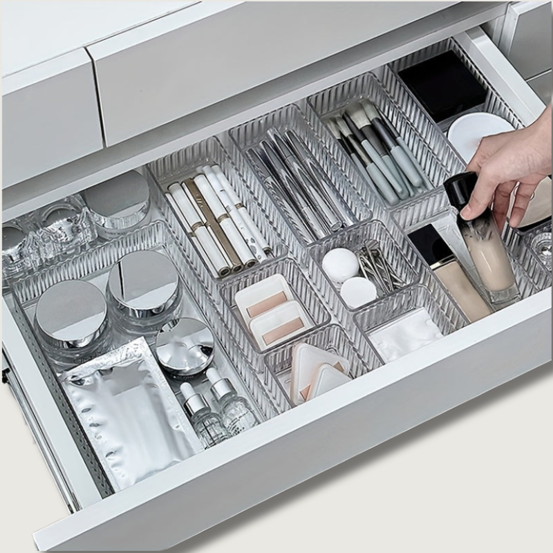  Vanitybox -elegant Make -Up Organizer met verschillende laden-1