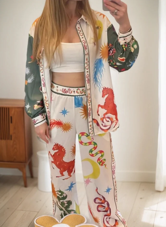 Juliette| 2-delige Sæt Ibiza Stil