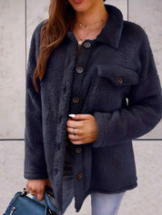 Mathilda | Mode vinterjakke med knapper
