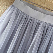 Feline | Stilfuld Plisseret Tulle Nederdel