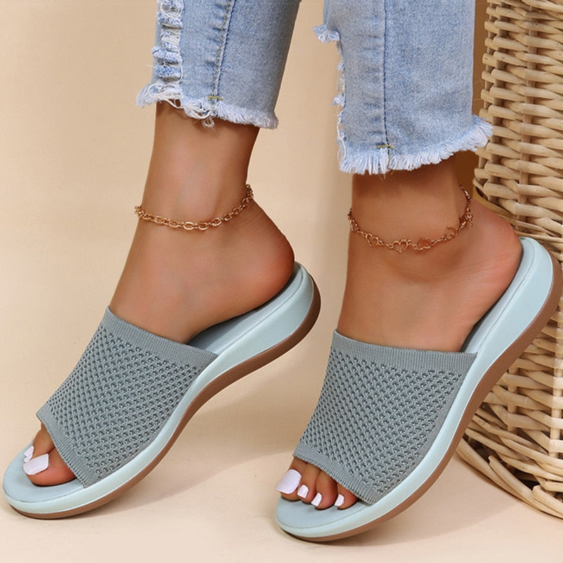 BLAIR | Komfortable mesh ortopædiske slippers til optimal støtte
