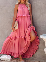 Lunaglam - Elegante mouwloze avondjurk-6